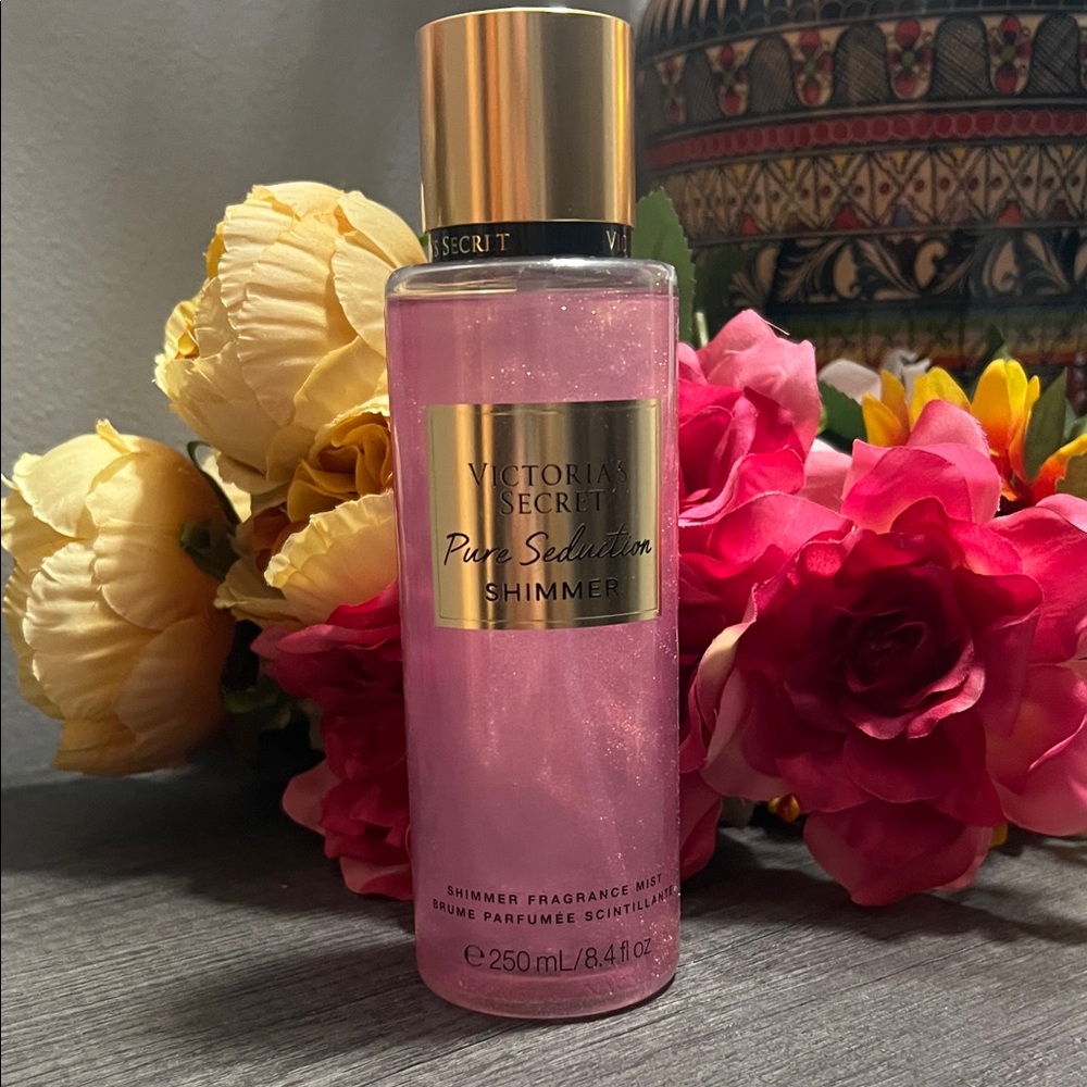 Victoria's Secret Pure Seduction Shimmer Mist - Pink and Gold
